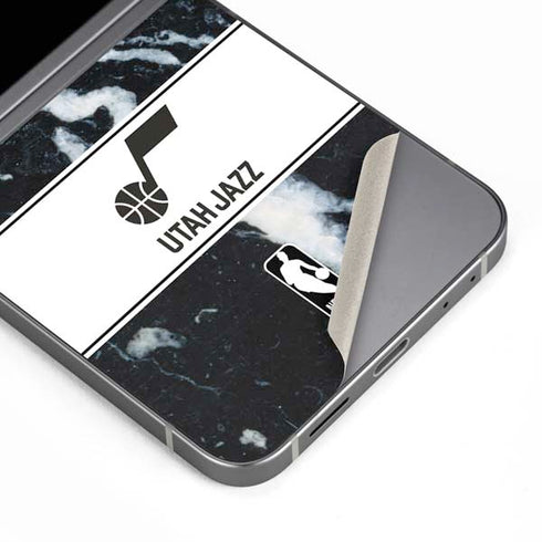 NBA Utah Jazz Marble Galaxy Z Flip6 Skin