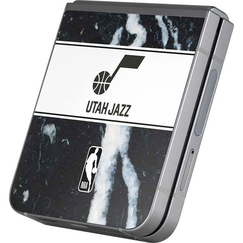 NBA Utah Jazz Marble Galaxy Z Flip6 Skin