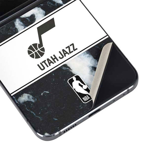 NBA Utah Jazz Marble Galaxy Z Flip5 5G Skin