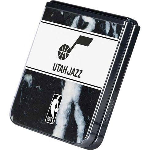 NBA Utah Jazz Marble Galaxy Z Flip5 5G Skin