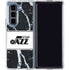 NBA Utah Jazz Marble Galaxy Z Fold5 5G Clear Case