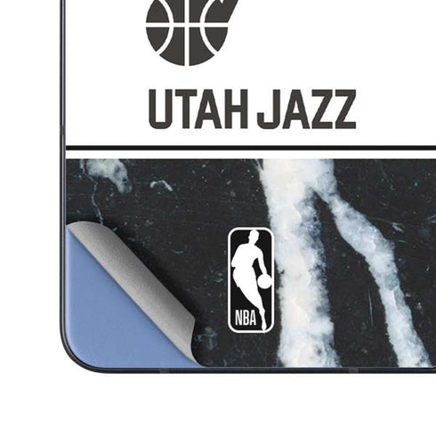 NBA Utah Jazz Marble Galaxy Z Fold5 5G Skin
