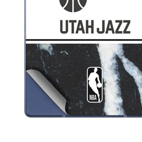 NBA Utah Jazz Marble Galaxy Z Fold6 Skin
