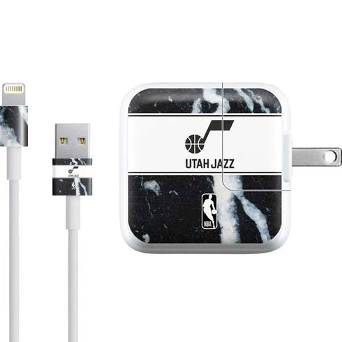 NBA Utah Jazz Marble iPad Charger (10W USB) Skin