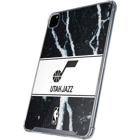 NBA Utah Jazz Marble iPad Pro 12.9in (2020) Clear Case
