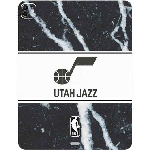 NBA Utah Jazz Marble iPad Pro 13in M4 (2024) Skin