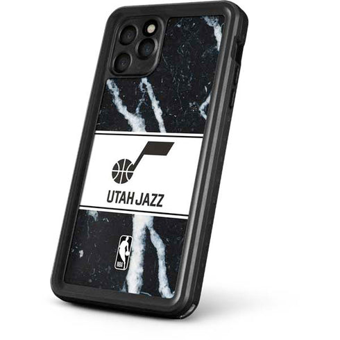 NBA Utah Jazz Marble iPhone 11 Pro Max Waterproof Case