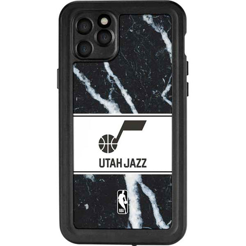 NBA Utah Jazz Marble iPhone 11 Pro Max Waterproof Case