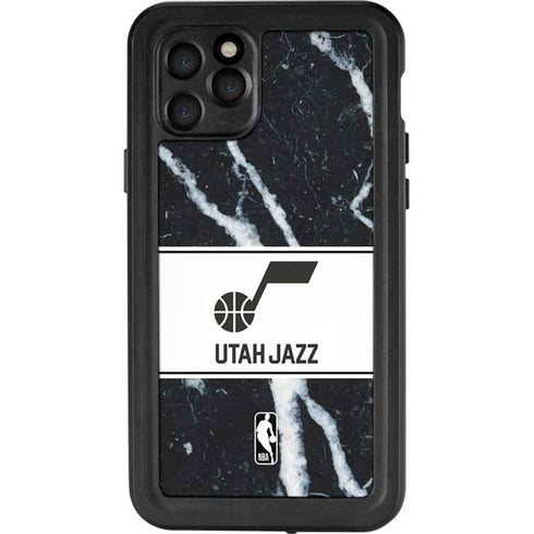 NBA Utah Jazz Marble iPhone 11 Pro Waterproof Case