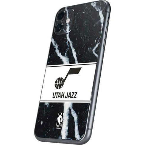 NBA Utah Jazz Marble iPhone 11 Skin