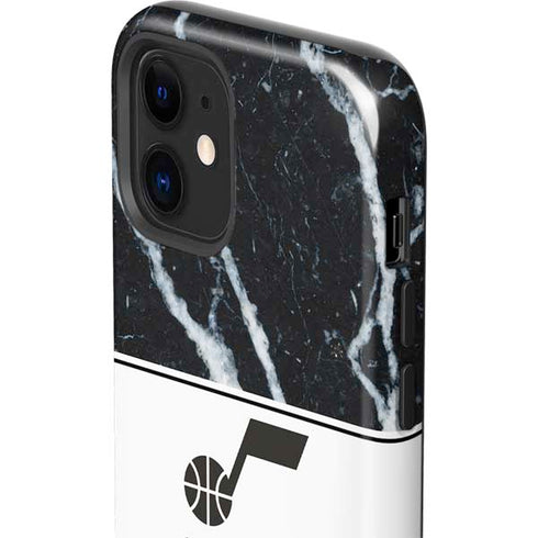 NBA Utah Jazz Marble iPhone 12 Impact Case