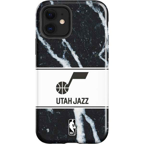 NBA Utah Jazz Marble iPhone 12 Impact Case