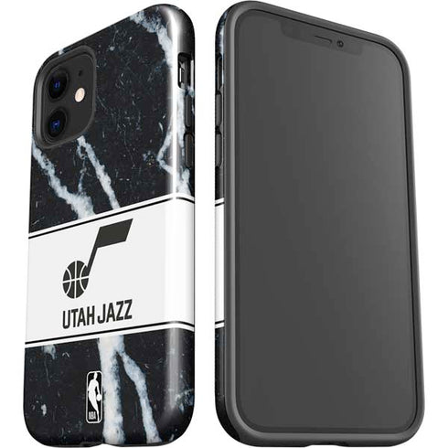 NBA Utah Jazz Marble iPhone 12 Impact Case