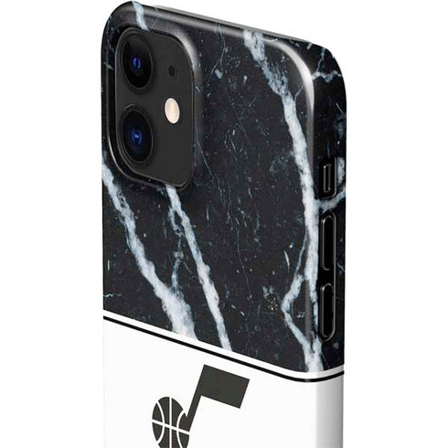 NBA Utah Jazz Marble iPhone 12 Mini Lite Case
