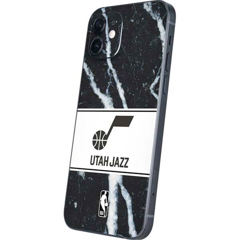 NBA Utah Jazz Marble iPhone 12 Mini Skin