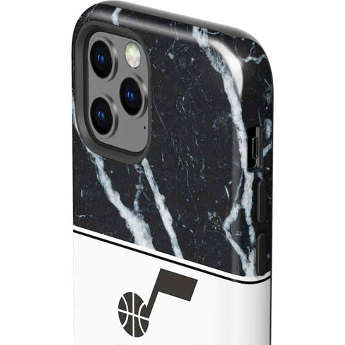 NBA Utah Jazz Marble iPhone 12 Pro Impact Case