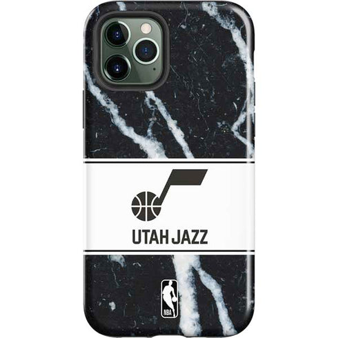 NBA Utah Jazz Marble iPhone 12 Pro Impact Case