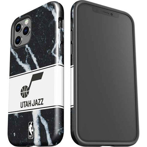 NBA Utah Jazz Marble iPhone 12 Pro Max Impact Case
