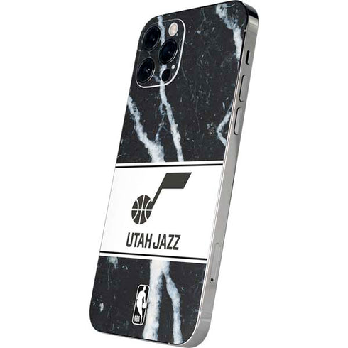 NBA Utah Jazz Marble iPhone 12 Pro Skin