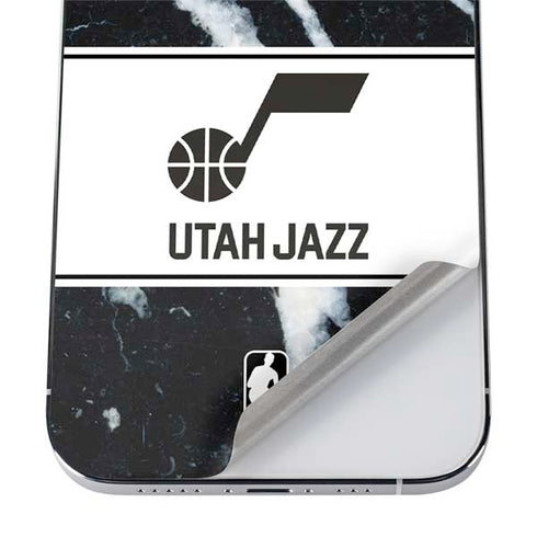 NBA Utah Jazz Marble iPhone 12 Pro Skin