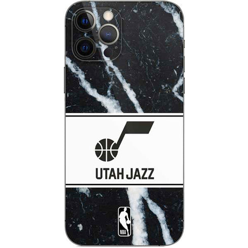 NBA Utah Jazz Marble iPhone 12 Pro Skin
