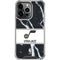 NBA Utah Jazz Marble iPhone 13 Pro Clear Case