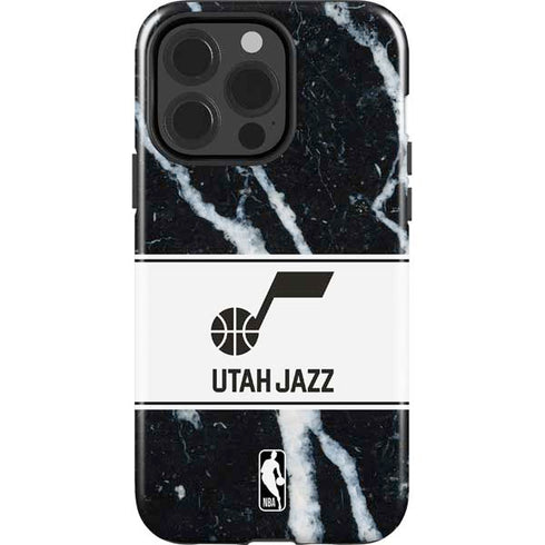 NBA Utah Jazz Marble iPhone 13 Pro Impact Case