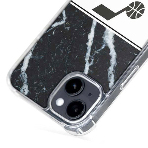 NBA Utah Jazz Marble iPhone 14 MagSafe Case