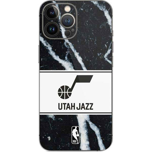 NBA Utah Jazz Marble iPhone 14 Pro Max Skin