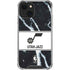 NBA Utah Jazz Marble iPhone 15 Plus Clear Case