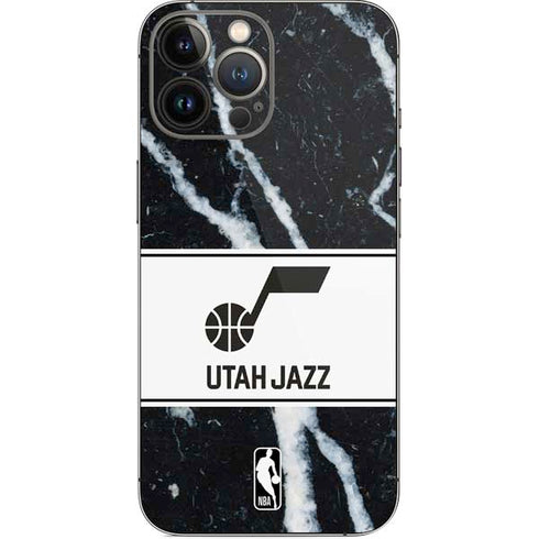 NBA Utah Jazz Marble iPhone 15 Pro Max Skin