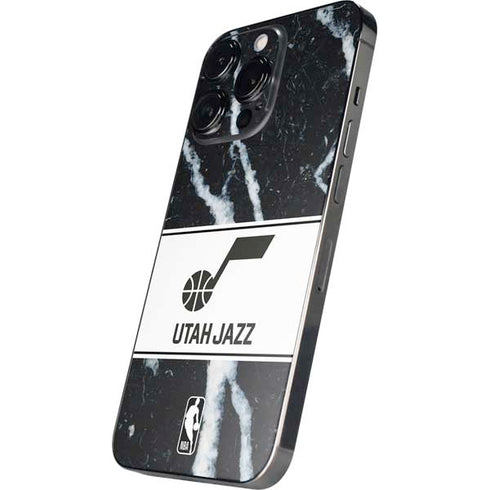 NBA Utah Jazz Marble iPhone 15 Pro Max Skin