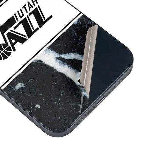 NBA Utah Jazz Marble iPhone 15 Skin