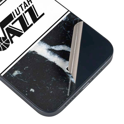 NBA Utah Jazz Marble iPhone 15 Skin