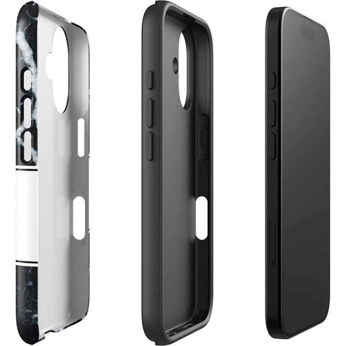 NBA Utah Jazz Marble iPhone 16 Plus Impact Case