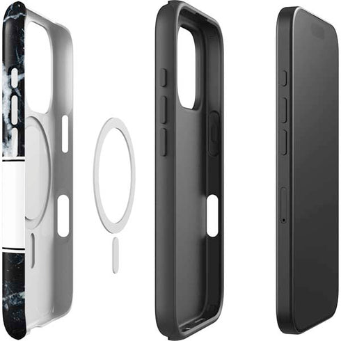 NBA Utah Jazz Marble iPhone 16 Pro Magsafe Impact Case