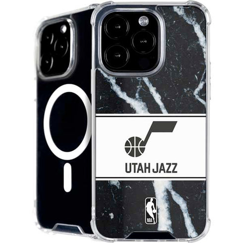 NBA Utah Jazz Marble iPhone 16 Pro Max MagSafe Case