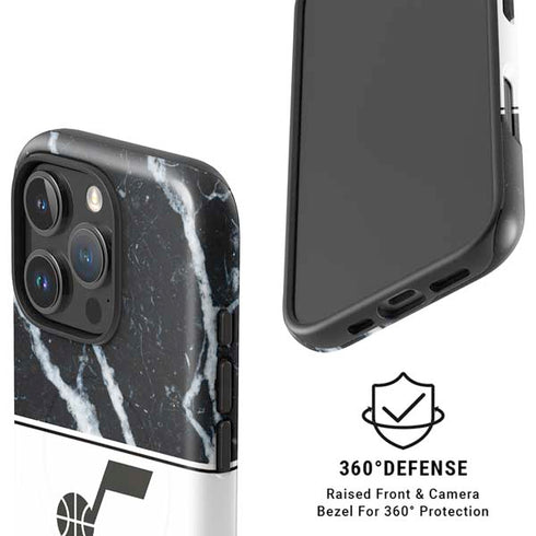 NBA Utah Jazz Marble iPhone 16 Pro Max Magsafe Impact Case