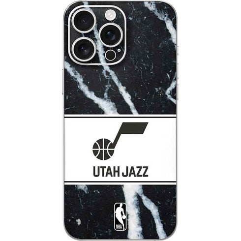 NBA Utah Jazz Marble iPhone 16 Pro Max Skin