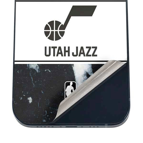 NBA Utah Jazz Marble iPhone 16 Skin