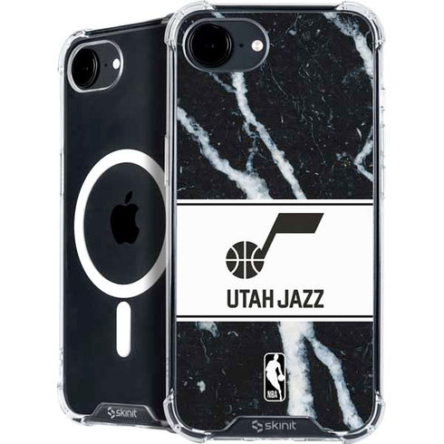 NBA Utah Jazz Marble iPhone 16e MagSafe Case
