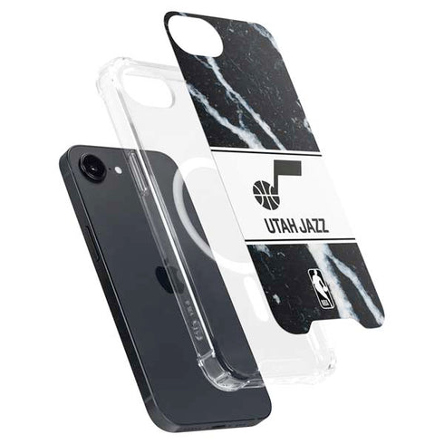 NBA Utah Jazz Marble iPhone 16e MagSafe Case