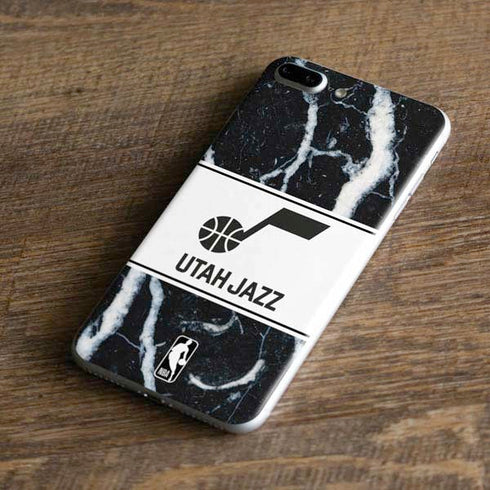 NBA Utah Jazz Marble iPhone 8 Plus Skin