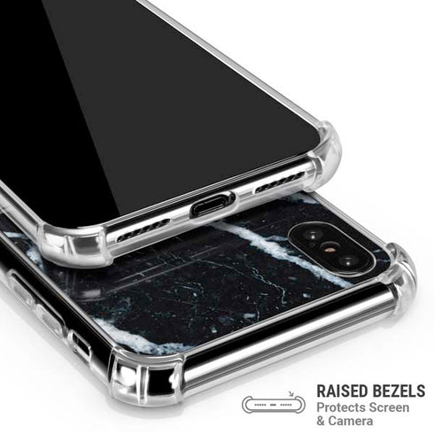 NBA Utah Jazz Marble iPhone X/XS Clear Case