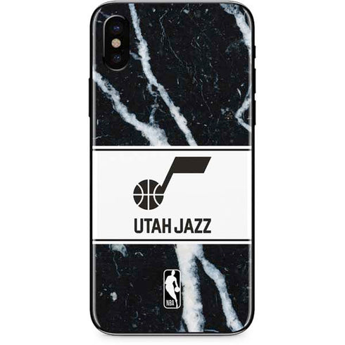 NBA Utah Jazz Marble iPhone XS Max Skin