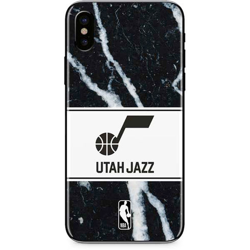 NBA Utah Jazz Marble iPhone XS Skin