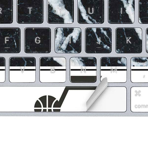 NBA Utah Jazz Marble Magic Keyboard Skin