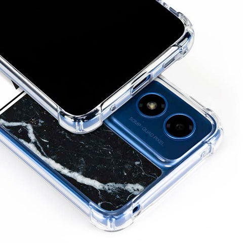NBA Utah Jazz Marble Moto G 5G (2024) Clear Case