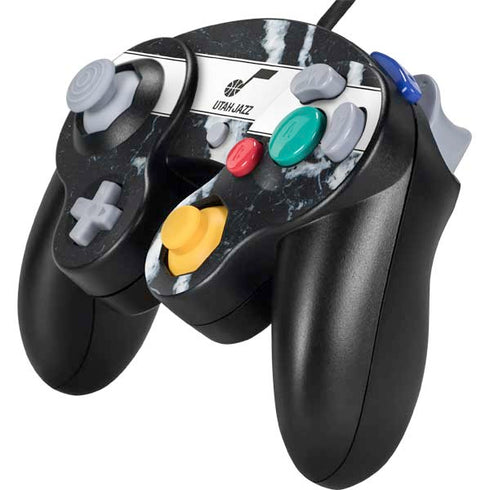 NBA Utah Jazz Marble Nintendo GameCube Controller Skin