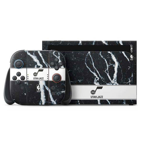 NBA Utah Jazz Marble Nintendo Switch 2 (2025) with Joy-Con Skin